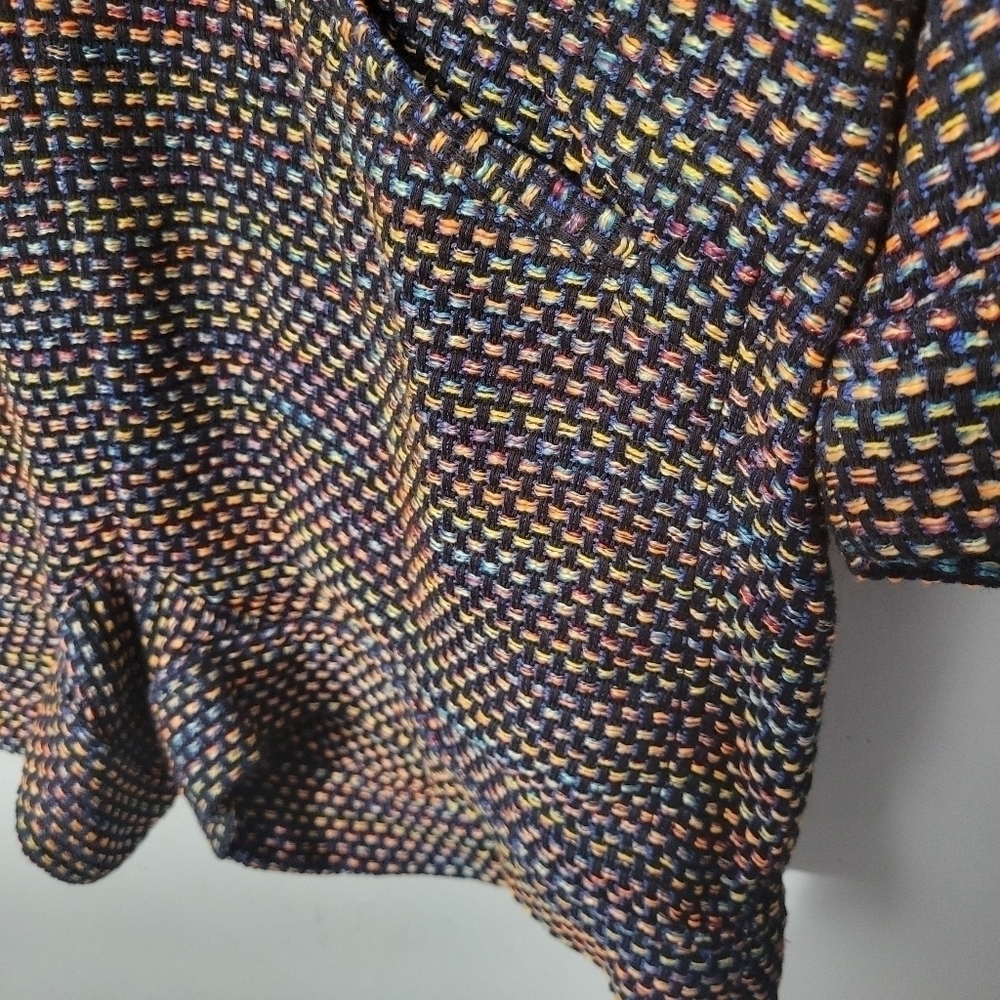 Warm Black Multi Rainbow Hooded Playa Romper - Picture 8 of 12